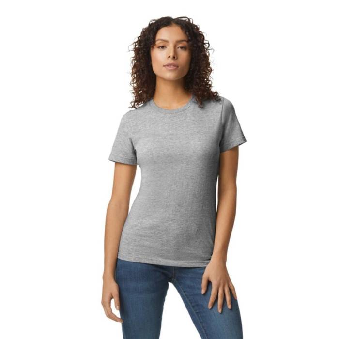 Gildan Softstyle Midweight női póló, RS Sport Grey, 3XL - RS Sport Grey<br><small>GO-GIL65000SP-6</small>