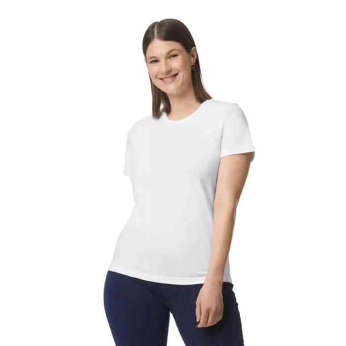 Gildan Softstyle Midweight női póló, White, 3XL - White<br><small>GO-GIL65000WH-6</small>