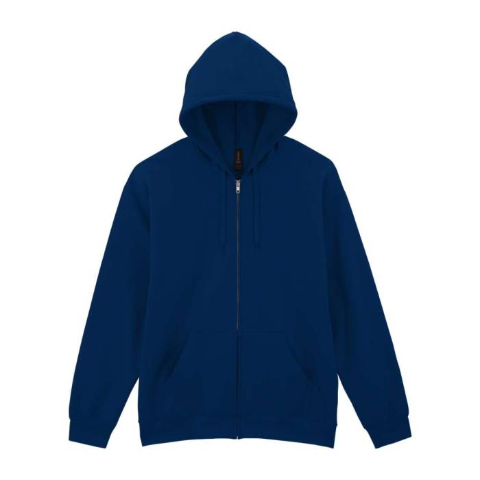 GILDAN SOFTSTYLE cipzáras kapucnis polárpulóver, Navy, 4XL - Navy...<br><small>GO-GISF600NV-7</small>