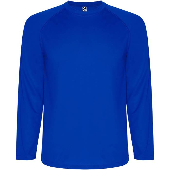 Roly Montecarlo hosszúujjú gyerek sportpóló, Blue, 4 - Blue<br><small>GO-K04154TD</small>