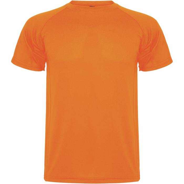 Roly Montecarlo gyerek sportpóló, Fluor Orange, 4 - Fluor Orange<br><small>GO-K04253LD</small>