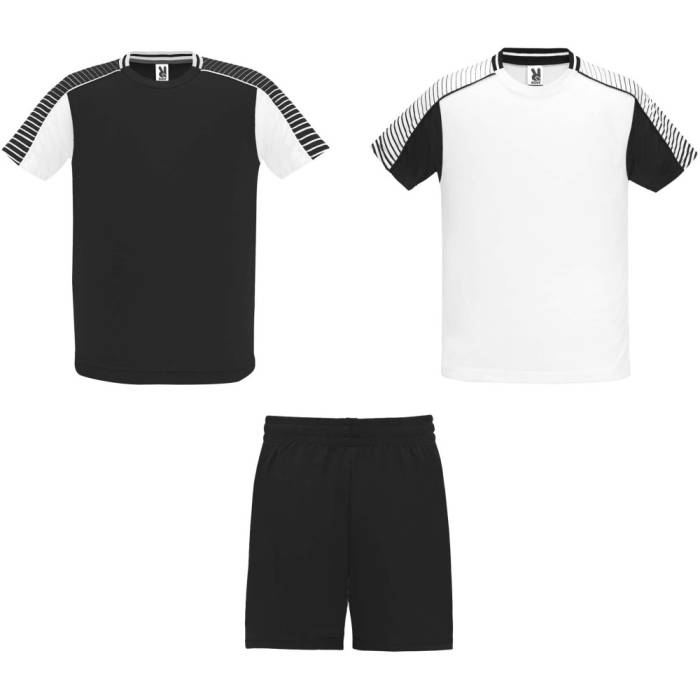 Juve gyerek sport szett, white, solid black, 4 - white, solid black<br><small>GO-K05258RD</small>