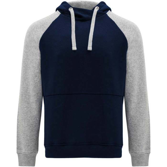 Roly Badet gyerek kapucnis pulóver, Navy Blue, Heather gre - Navy Blue, Heather g...<br><small>GO-K10588GJ</small>