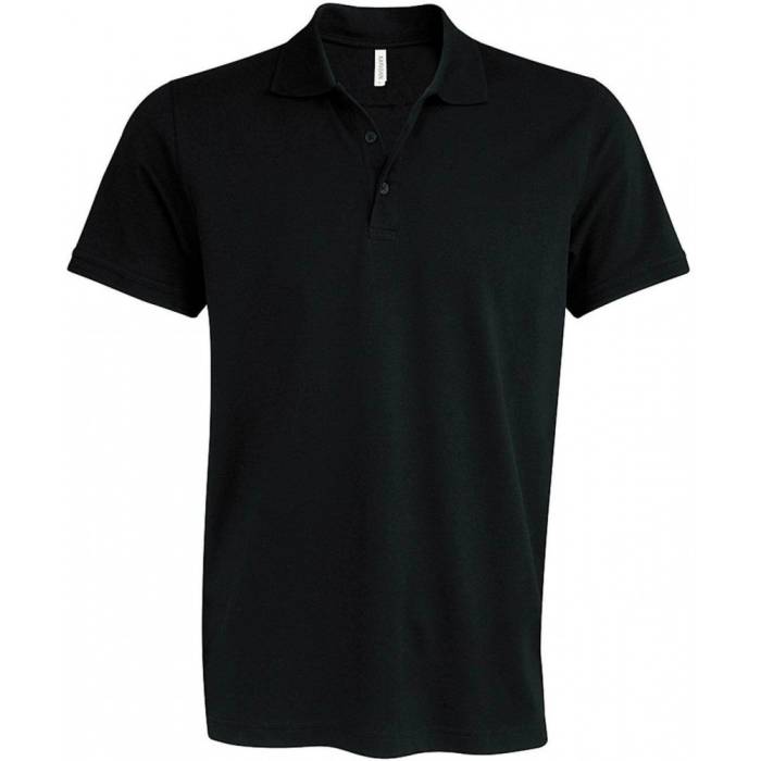 Kariban Mike férfi piké póló, Black, M - Black<br><small>GO-KA239BL-2</small>