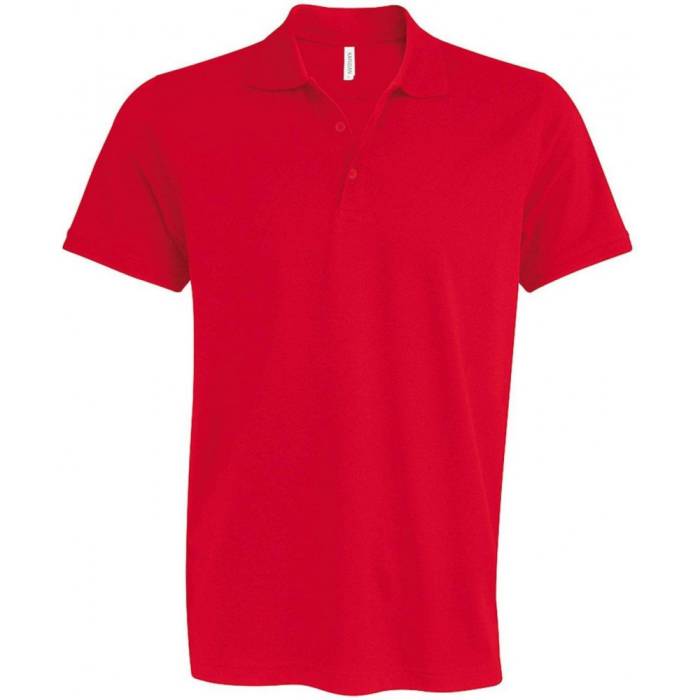 Kariban Mike férfi piké póló, Red, 2XL