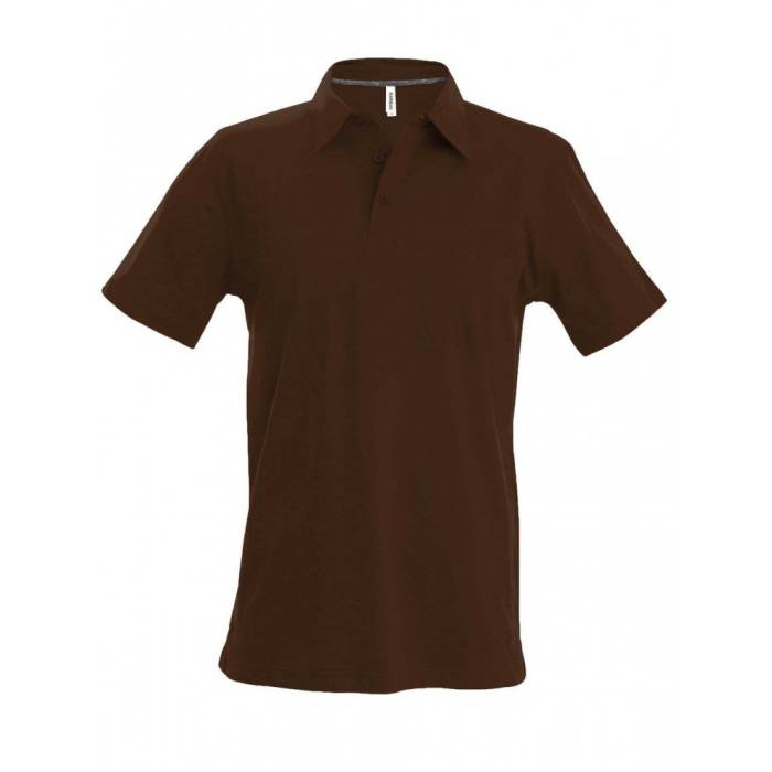 Kariban férfi piké póló, Chocolate, XL - Chocolate<br><small>GO-KA241CO-4</small>