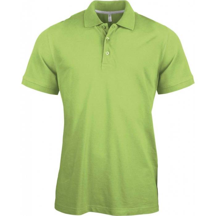 Kariban férfi piké póló, Lime, XL - Lime<br><small>GO-KA241LI-4</small>