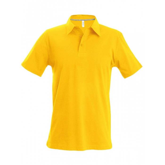 Kariban férfi piké póló, Yellow, S