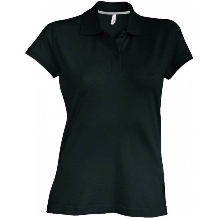 Kariban női piké póló, Black, S - Black<br><small>GO-KA242BL-1</small>