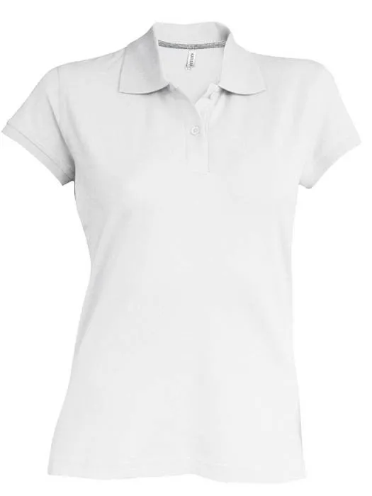 Kariban női Piké póló, White, S - White<br><small>GO-KA242WH-1</small>