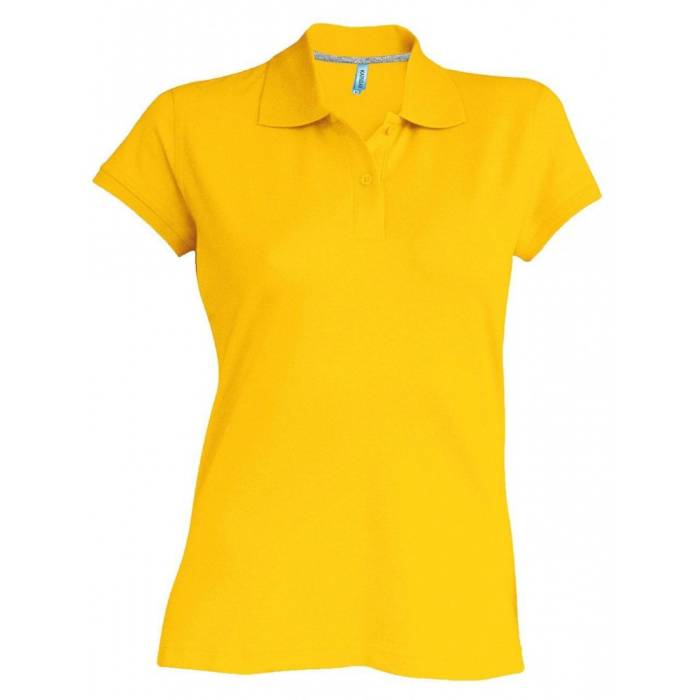 Kariban női Piké póló, Yellow, S - Yellow<br><small>GO-KA242YE-1</small>