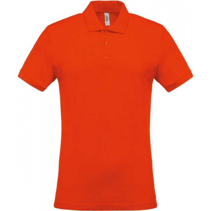 Kariban férfi piké póló, Orange, S