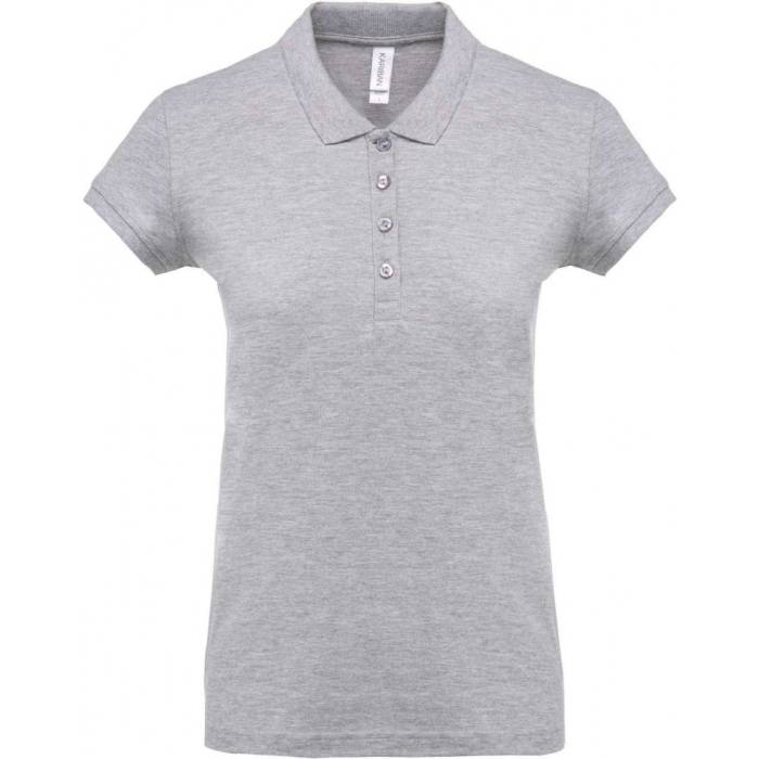Kariban női piké póló, Oxford Grey, XS