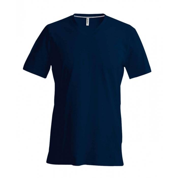 Kariban V-nyakú férfipóló, Navy, 3XL - Navy<br><small>GO-KA357NV-6</small>