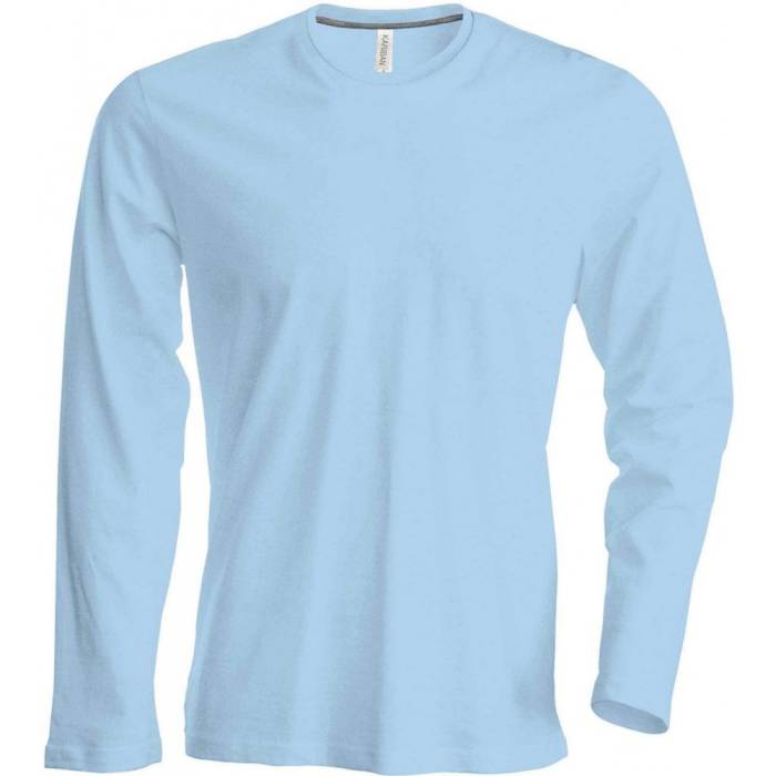 Kariban férfi hosszúujjú póló, Sky Blue, XL - Sky Blue<br><small>GO-KA359SB-4</small>