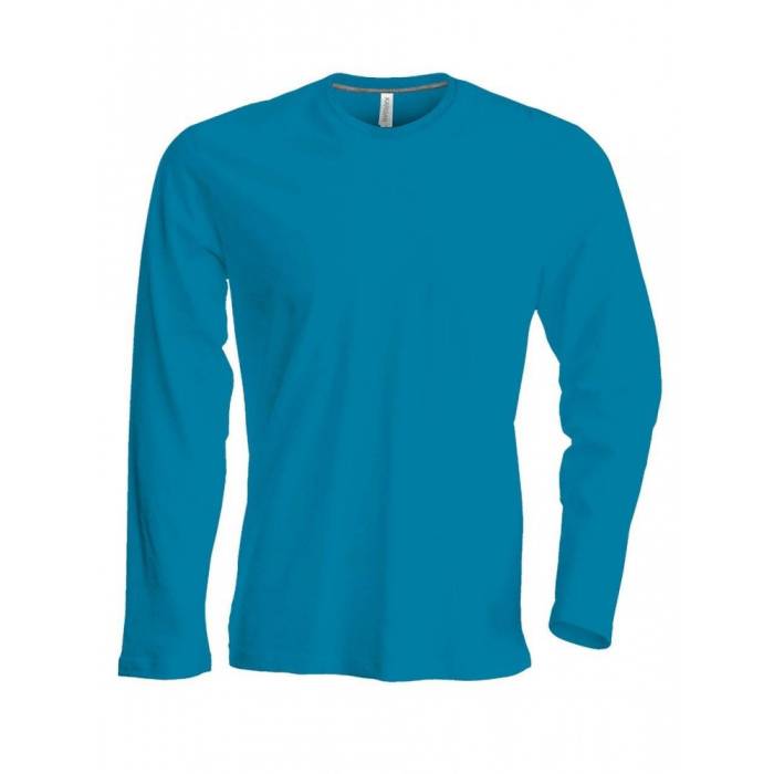 Kariban férfi hosszúujjú póló, Tropical Blue, XL - Tropical Blue<br><small>GO-KA359TB-4</small>