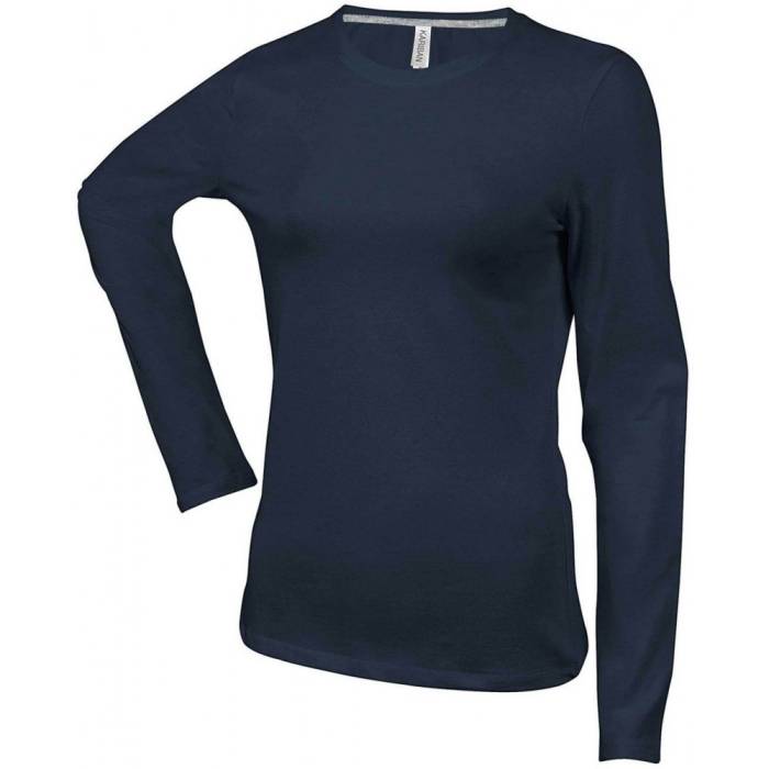 Kariban női hosszúujjú póló, Dark Grey, 2XL - Dark Grey<br><small>GO-KA383DG-5</small>