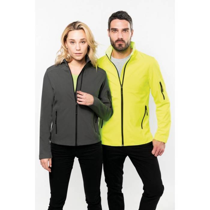 Kariban női softshell dzseki, Bottle Green, M