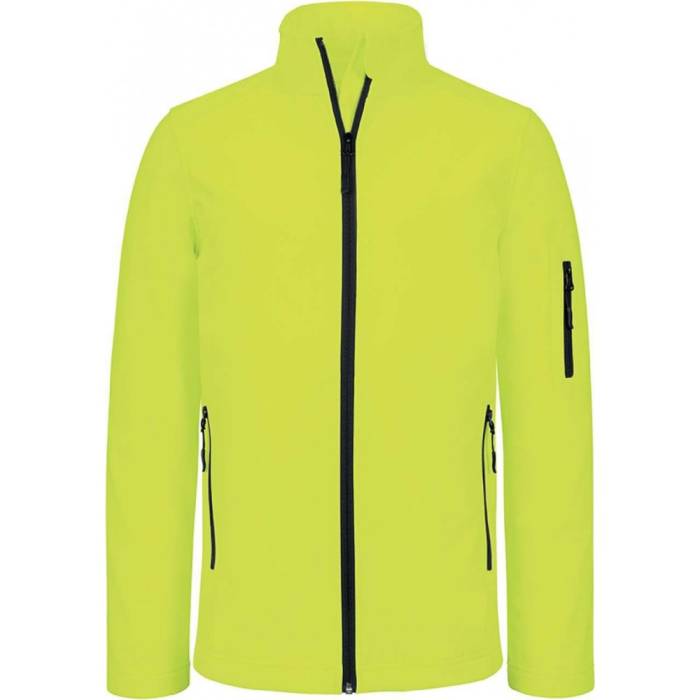 Kariban női softshell dzseki, Fluorescent Yellow, L
