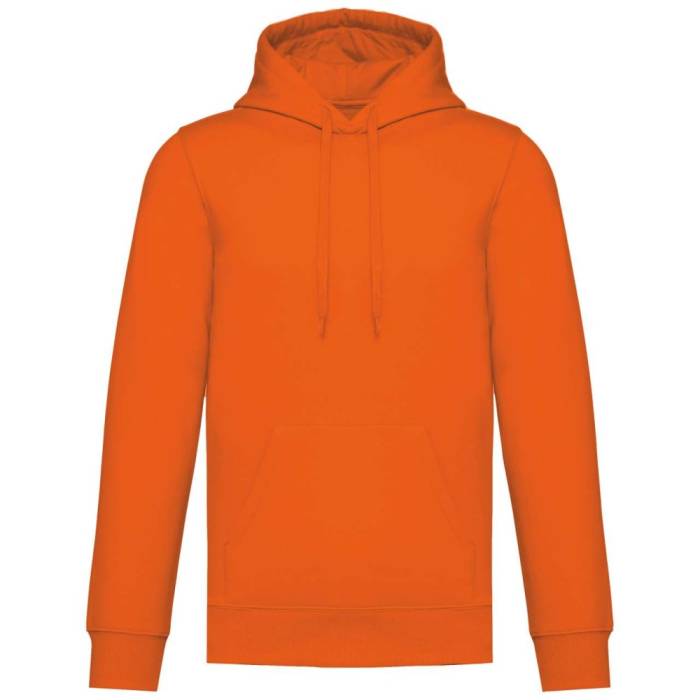 UNISEX HOODIE SWEATSHIRT, Orange, M