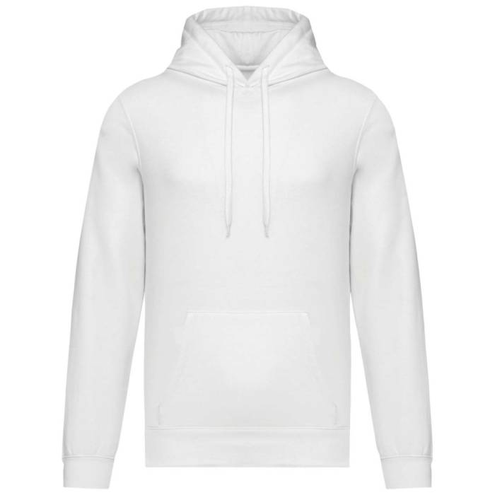 UNISEX HOODIE SWEATSHIRT, White, XS