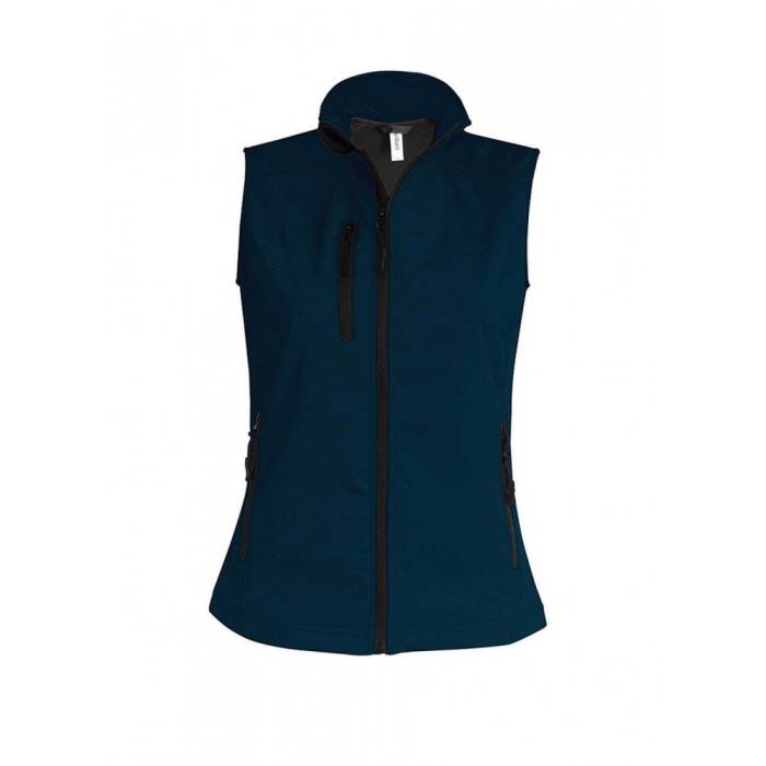 Kariban női softshell mellény, Navy, XL - Navy<br><small>GO-KA404NV-4</small>