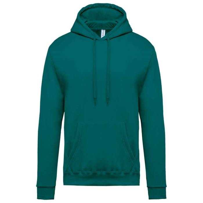 Kariban férfi kapucnis pulóver, Emerald Green, 2XL