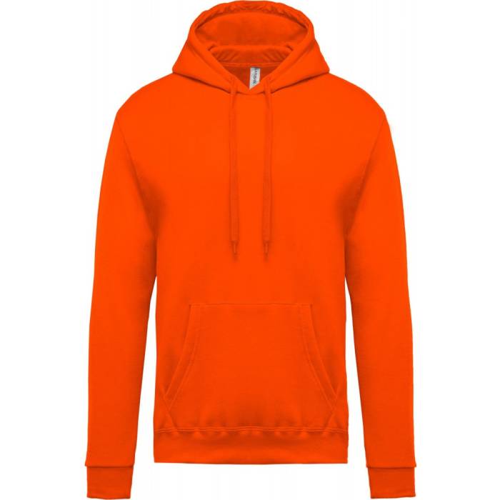 Kariban férfi kapucnis pulóver, Orange, XS
