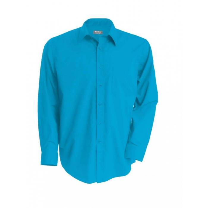 Kariban Jofrey hosszúujjú ing, Bright Turquoise, 6XL - Bright Turquoise<br><small>GO-KA545BTU-9</small>