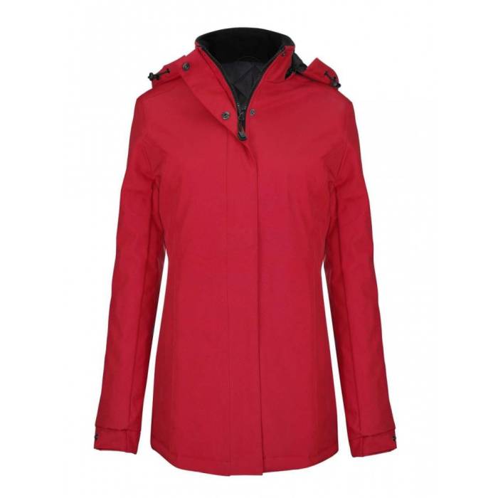 Kariban női parka, Red, XS