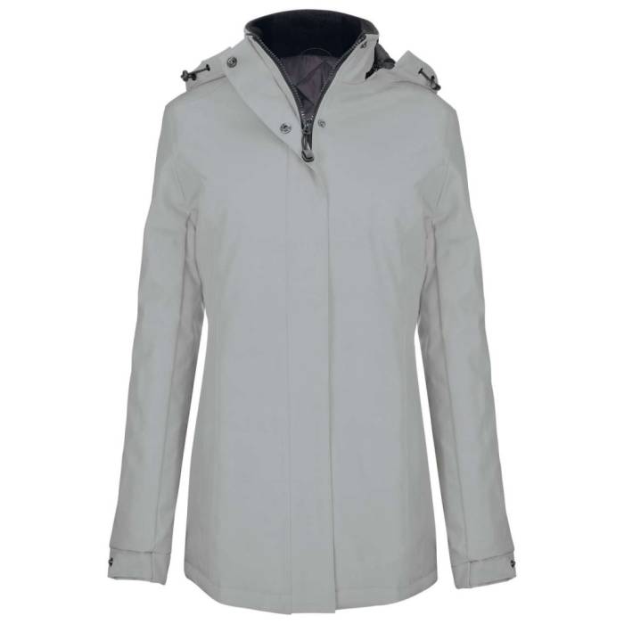 Kariban női parka, Snow Grey, 2XL - Snow Grey<br><small>GO-KA6108SNGR-5</small>