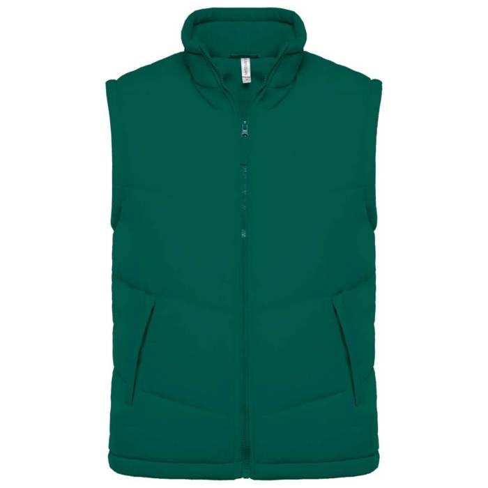 Kariban Bélelt mellény, Dark Green, 2XL