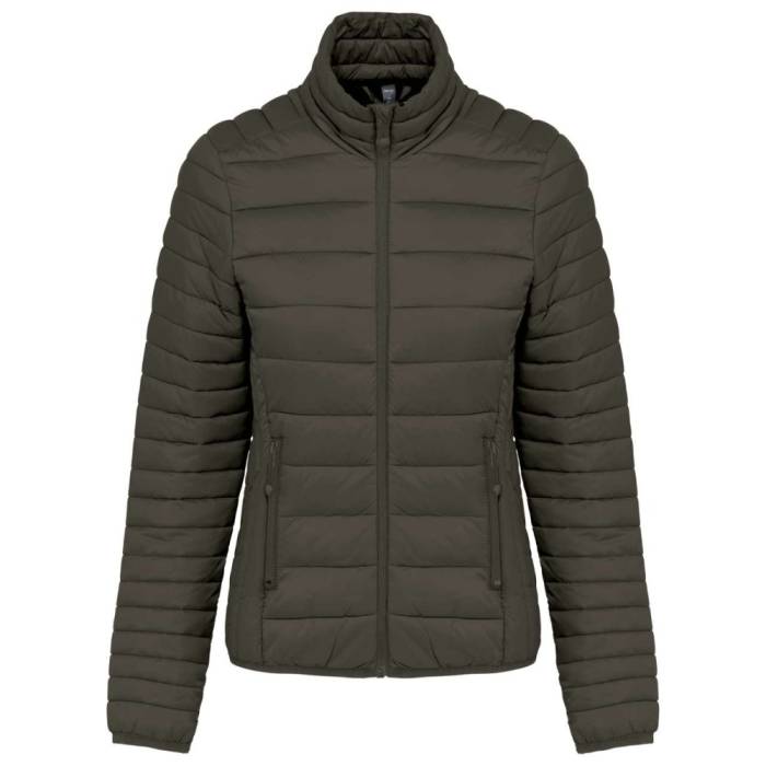 Kariban női pehelydzseki, Dark Khaki, 2XL - Dark Khaki<br><small>GO-KA6121DKH-5</small>