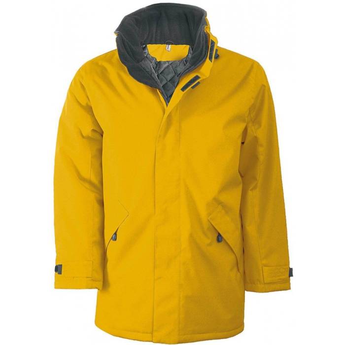 Kariban bélelt parka, Yellow, S - Yellow<br><small>GO-KA677YE-1</small>