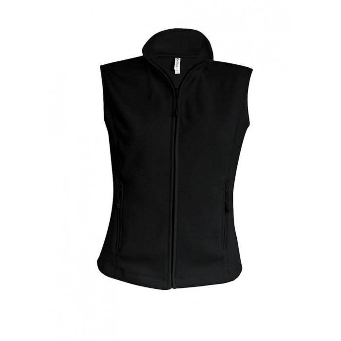 Kariban Melodie női polár mellény, Black, M - Black<br><small>GO-KA906BL-2</small>