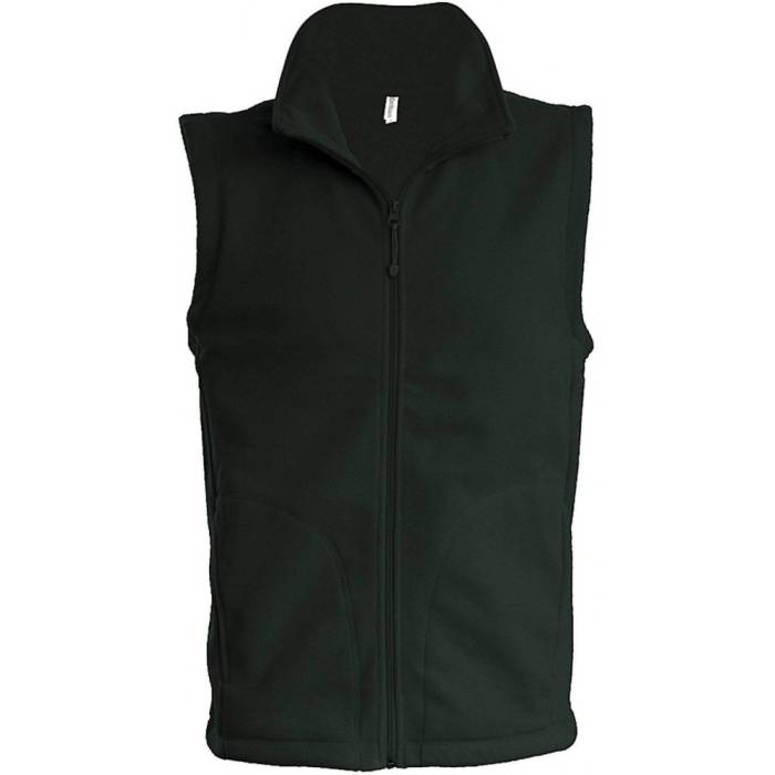 Kariban Luca férfi polár mellény, Forest Green, 5XL - Forest Green<br><small>GO-KA913FO-8</small>