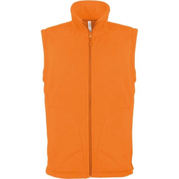 Kariban Luca férfi polár mellény, Orange, 5XL - Orange<br><small>GO-KA913OR-8</small>