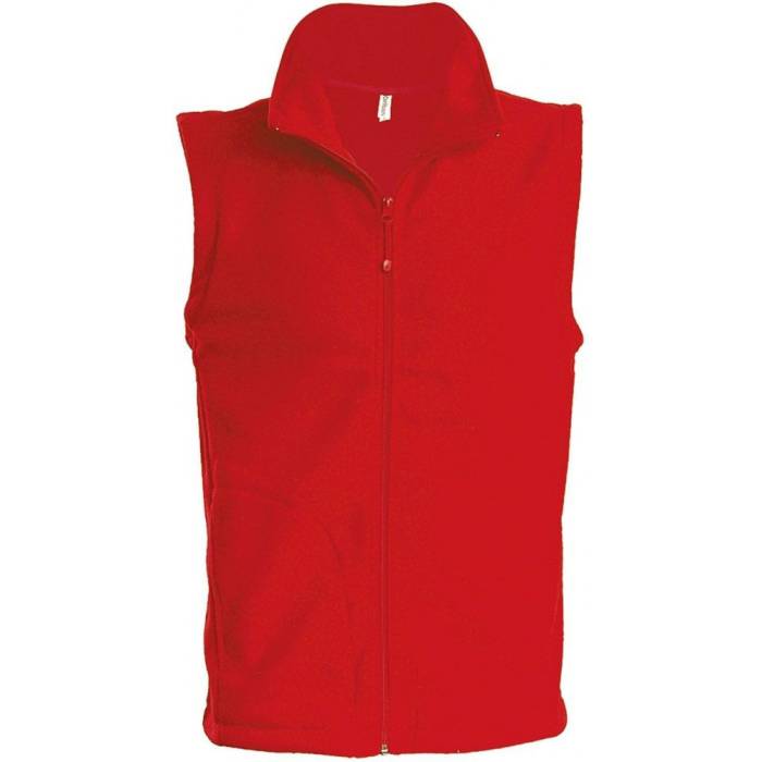 Kariban Luca férfi polár mellény, Red, 5XL - Red<br><small>GO-KA913RE-8</small>