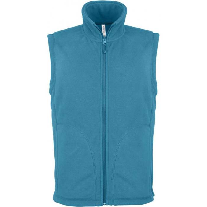 Kariban Luca férfi polár mellény, Tropical Blue, 5XL - Tropical Blue<br><small>GO-KA913TB-8</small>