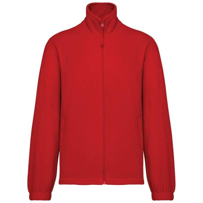 Kariban uniszex mikropolár dzseki, Red, 2XL - Red<br><small>GO-KA940RE-5</small>