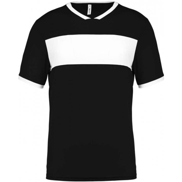 ProAct férfi műszálas póló, Black/White, M