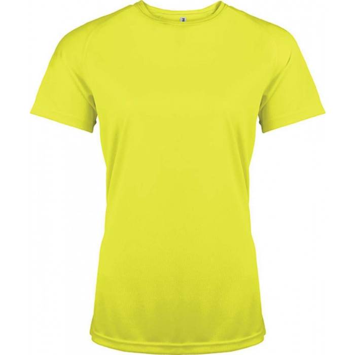 ProAct női sportpóló, Fluorescent Yellow, XL - Fluorescent Yellow<br><small>GO-PA439FY-4</small>