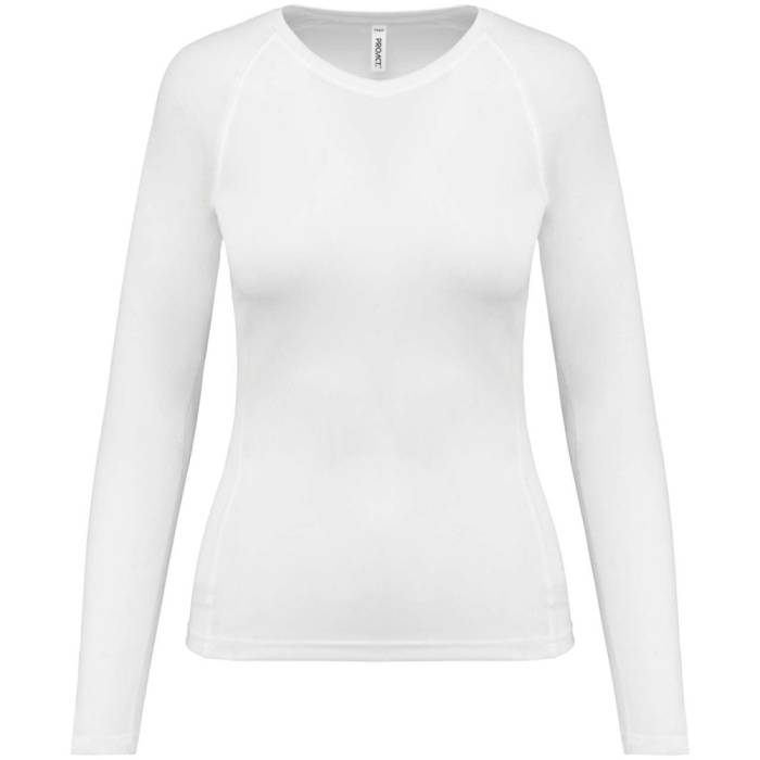 ProAct hosszúujjú női sportpóló, White, L