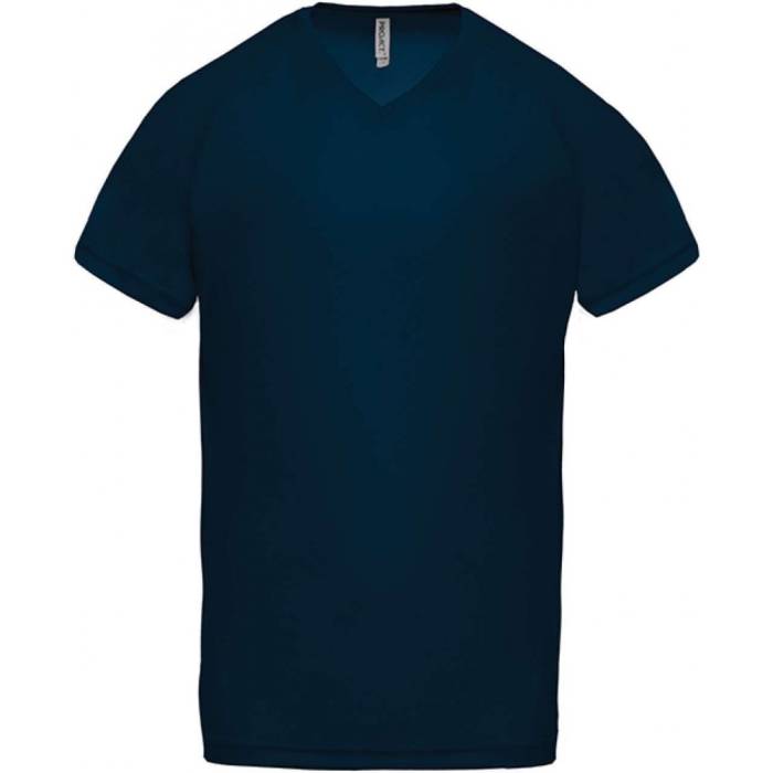 ProAct Férfi V-nyakú sportpóló, Sporty Navy, S - Sporty Navy<br><small>GO-PA4761NV-1</small>