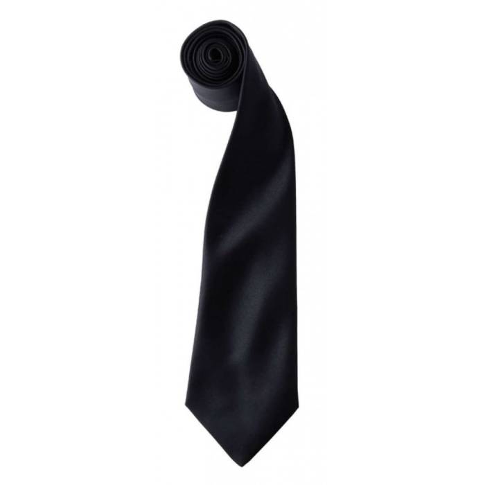 Colours szatén nyakkendő, Black, U - Black<br><small>GO-PR750BL-U</small>