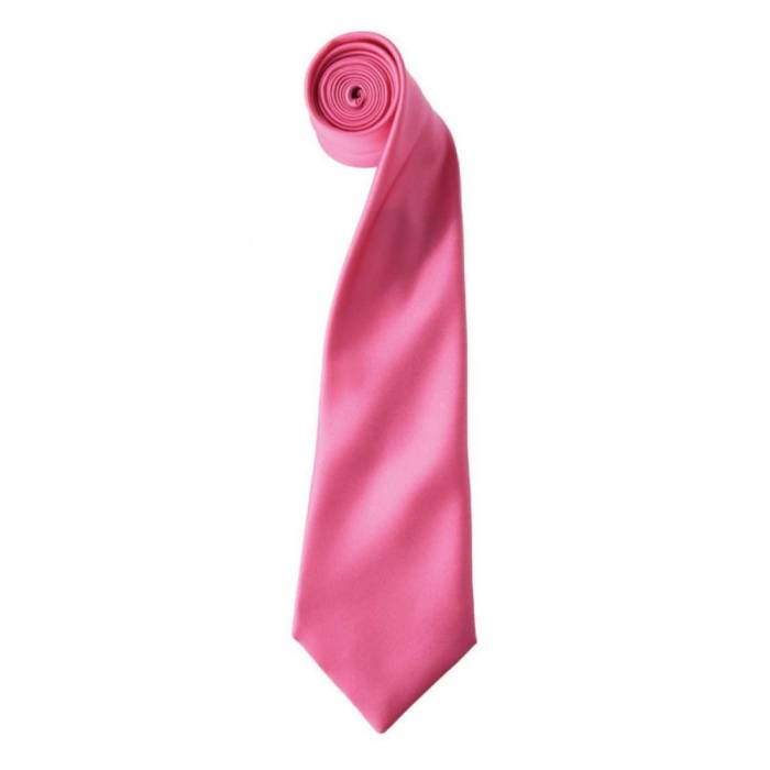 Colours szatén nyakkendő, Fuchsia, U