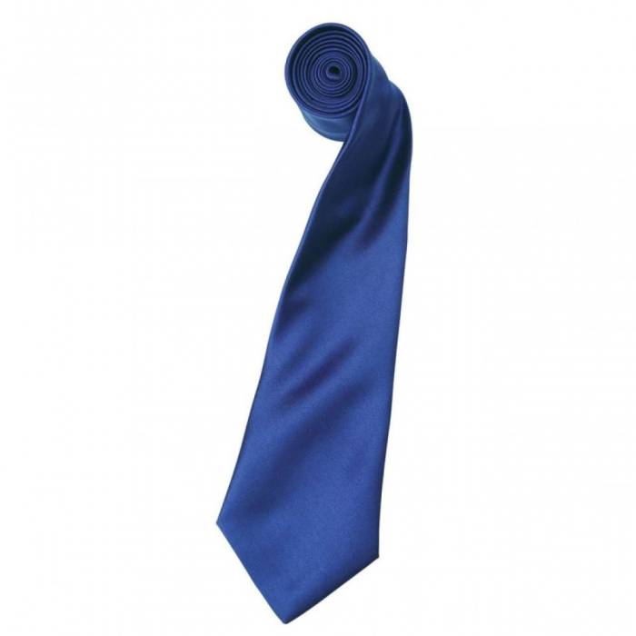 Colours szatén nyakkendő, Marine Blue, U