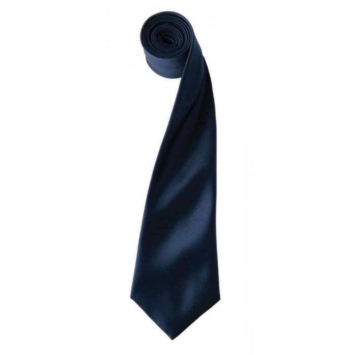 Colours szatén nyakkendő, Navy, U