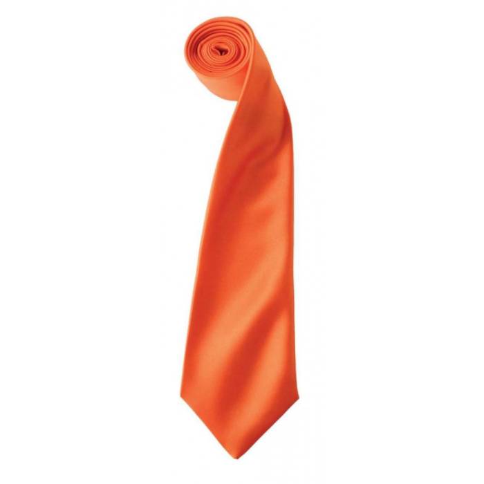 Colours szatén nyakkendő, Orange, U - Orange<br><small>GO-PR750OR-U</small>