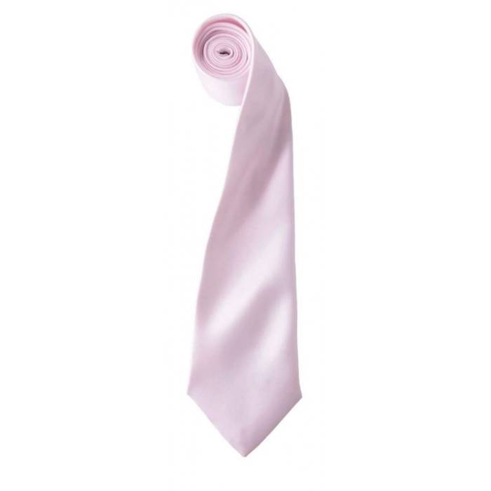 Colours szatén nyakkendő, Pink, U